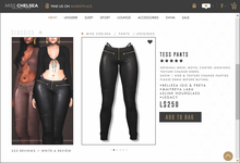 .miss chelsea. Tess Pants Black