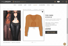 .miss chelsea. Tess Cardi Yellow