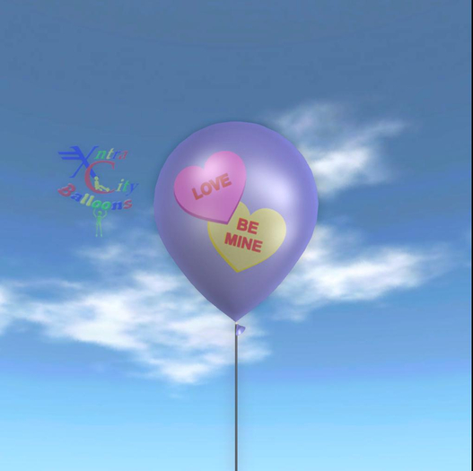 Latex Balloon - Love Be Mine Candy Hearts