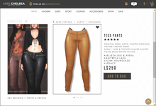 .miss chelsea. Tess Pants Yellow