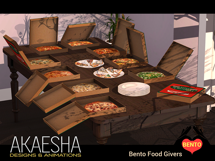[Akaesha Catering] Pizza Party in Box Bento Food Givers (includes 10 pizza types)
