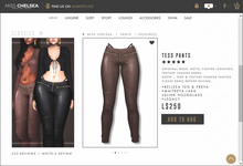 .miss chelsea. Tess Pants Mocha