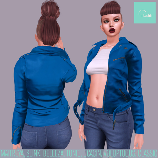 ::Lucid:: Leather Jacket - Sailor