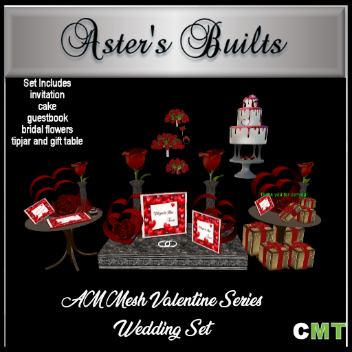 AM Mesh Valentine Series - Wedding Set