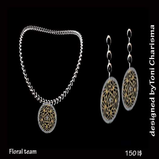 Necklace floral