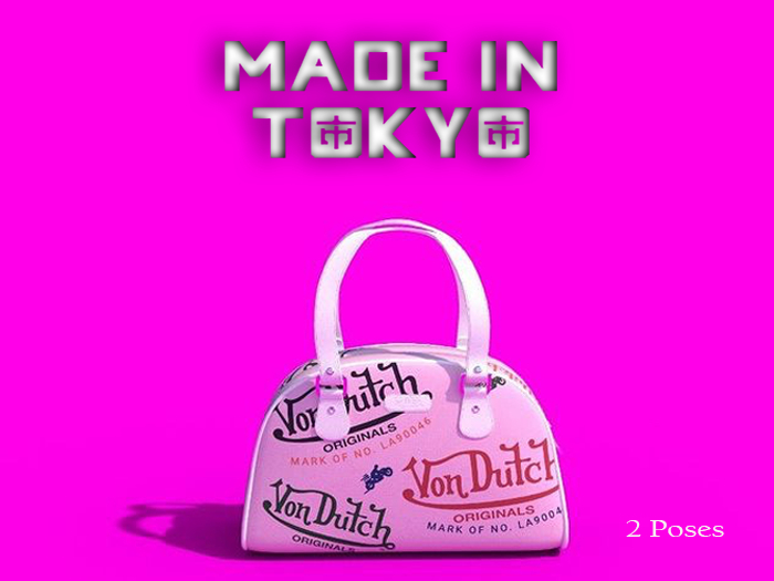 TOKYO- VD BAG// Pink