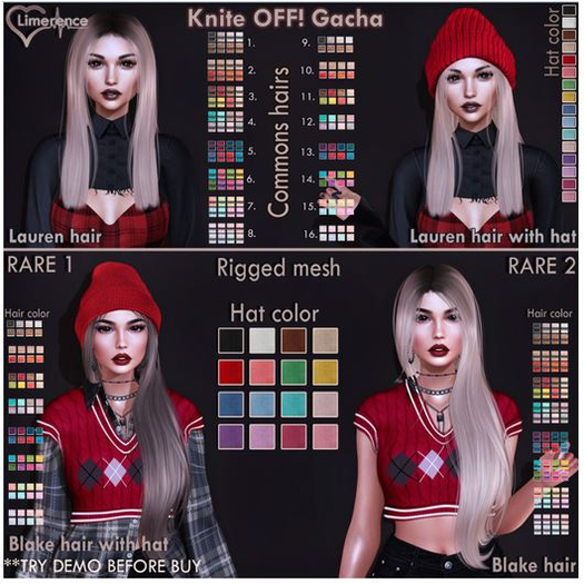 #5{Limerence} Lauren hair-Set5