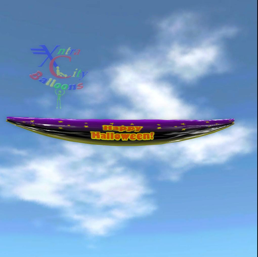 Happy Halloween Banner - Purple