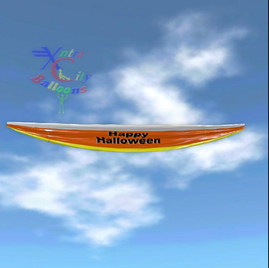 Happy Halloween Banner Candy Corn