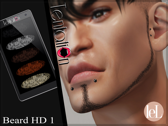 * TentatioN * BEARD HD 1 (Unpacker WEAR ME)