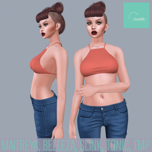 ::Lucid:: Crop Top - Siesta