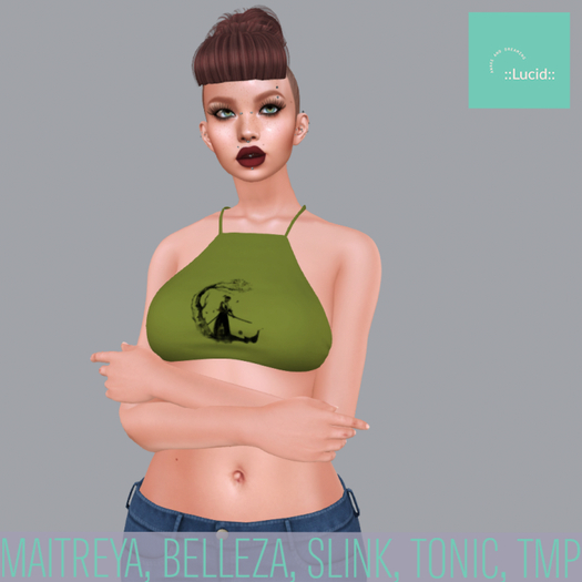 ::Lucid:: Crop Top - Samurai