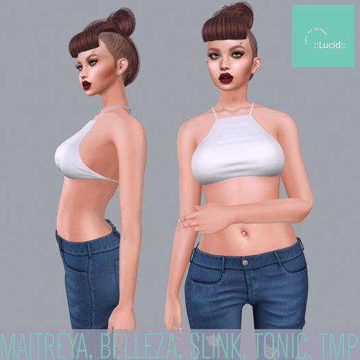 ::Lucid:: Crop Top - Pure