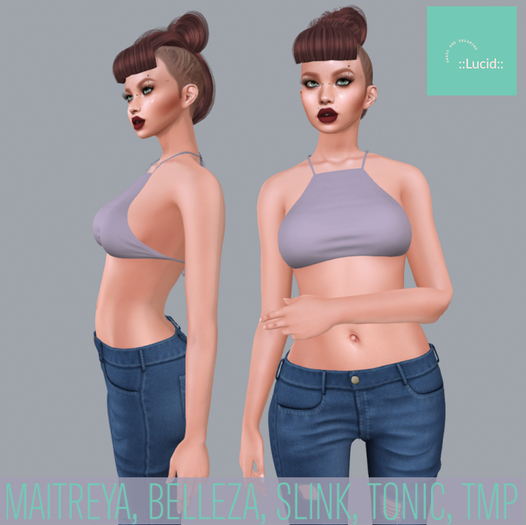 ::Lucid:: Crop Top - Dusk