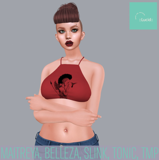 ::Lucid:: Crop Top - Cupid