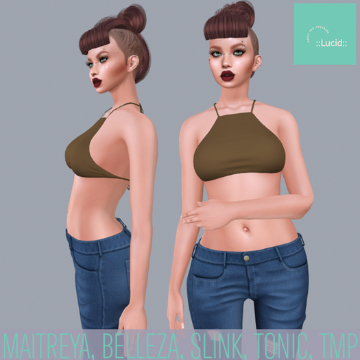 ::Lucid:: Crop Top - Camel