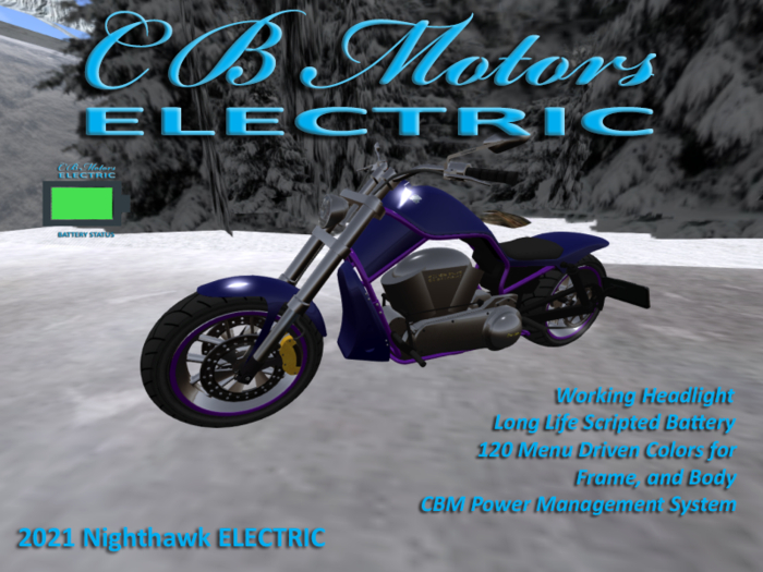 2021 CBM Nighthawk ELECTRIC
