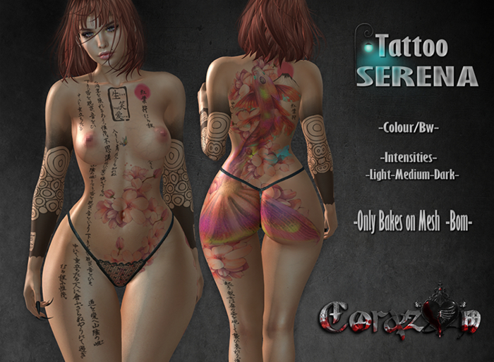 .: CORAZON:. Tattoo SERENA :.