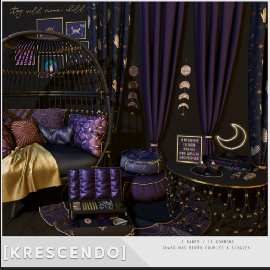 {Kres] Moonchild Full Set inc 2 RARES