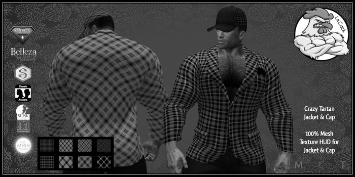 LeCock - Crazy Tartan Jacket & Cap DEMO