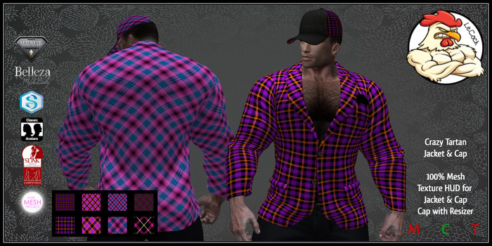 LeCock - Crazy Tartan Jacket & Cap