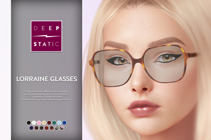 Lorraine Glasses by DEEP STATIC
