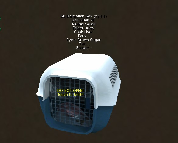 BB Dalmatian Box