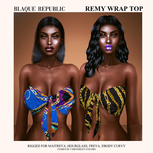 Remy Wrap Top Demo{BR}