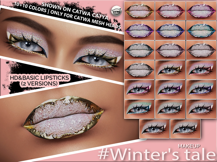 Sintiklia. - Makeup Winter's tale HD&regular(CATWA)