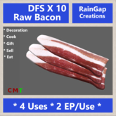 DFS RAW BACON X 10