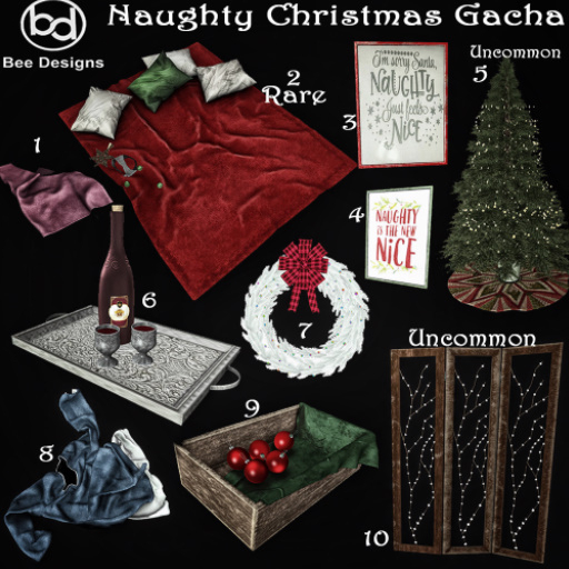Bee Designs Naughty Christmas Gacha 2 RARE