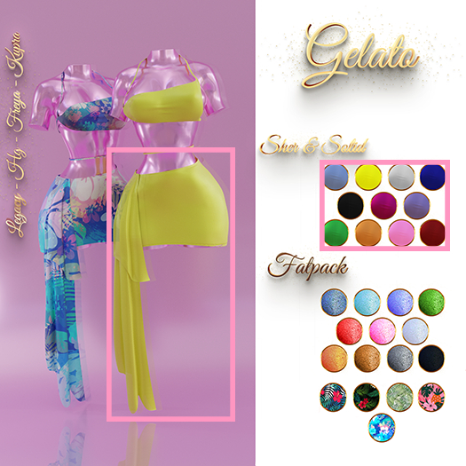 Gelato - Frigid Bottom - [SHEER]