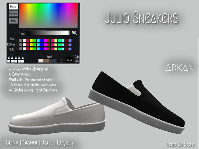 .::Arkan::. Julio Sneakers + Fitmesh