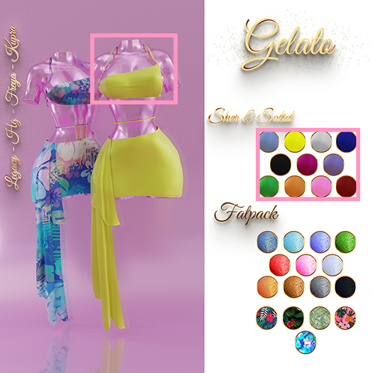 Gelato - Frigid Top - [SHEER]