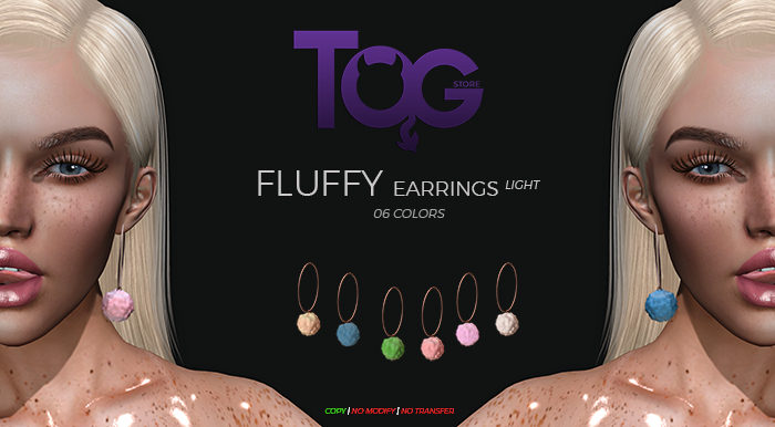 ToG Store .::. Fluffy Earrings Light