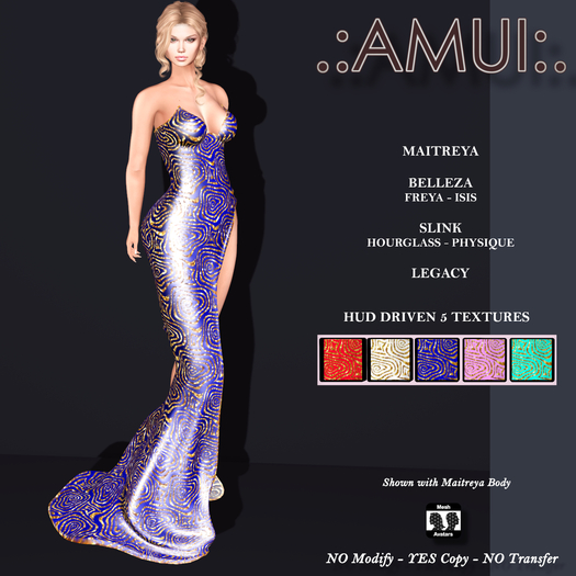 .:AMUI:. "Katie" Gown Dress -- SHADES 2