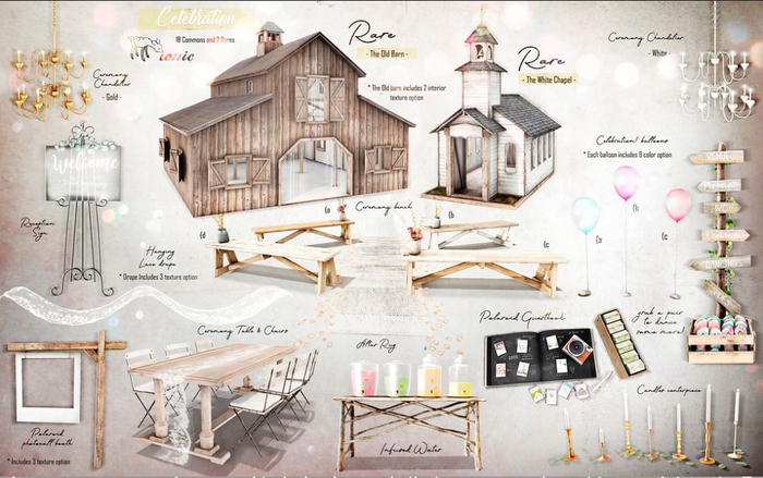 ionic : Ceremony Table & Chairs