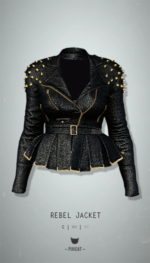 -Pixicat- Rebel Jacket (Sequin)
