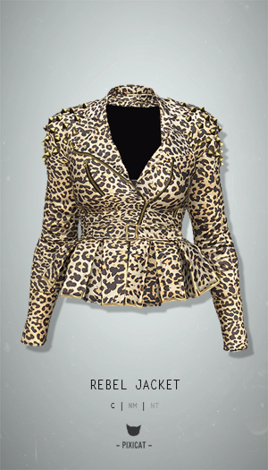 -Pixicat- Rebel Jacket (Leopard)