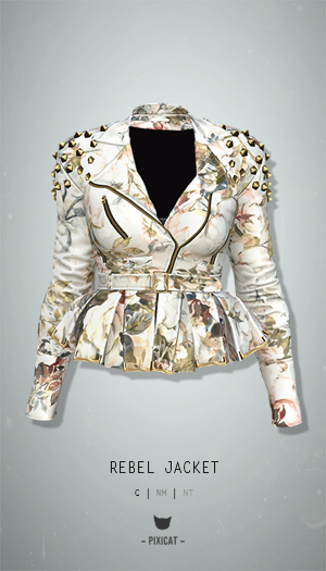 -Pixicat- Rebel Jacket (FlowerRose)