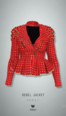 -Pixicat- Rebel Jacket (DotsRed)