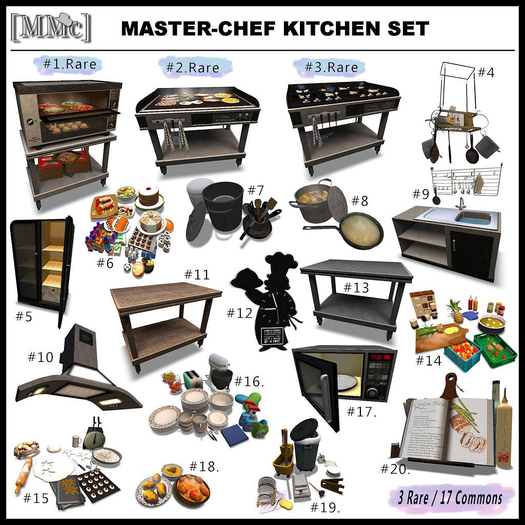 15.[MMc] Master-Chef Table Items 2