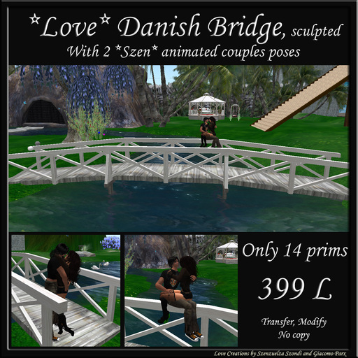  *Love* Danish bridge - boxed - SPECIAL PRICE