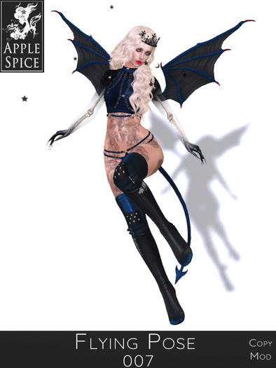 Apple Spice - Flying Pose 007