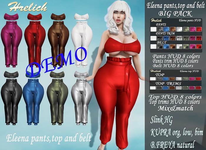 Hrelich Eleena set DEMO slink,kupra,freya
