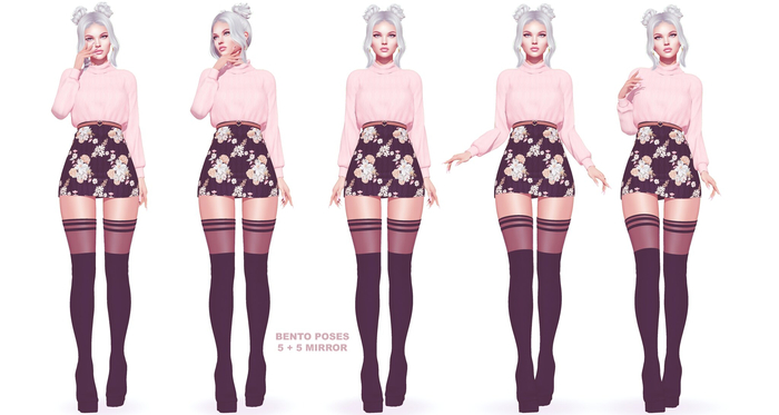 DePERLA POSES - Set 43 BENTO