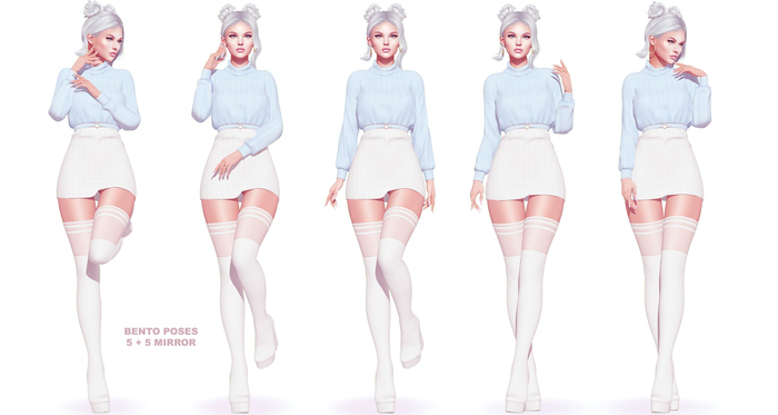 DePERLA POSES - Set 44 BENTO