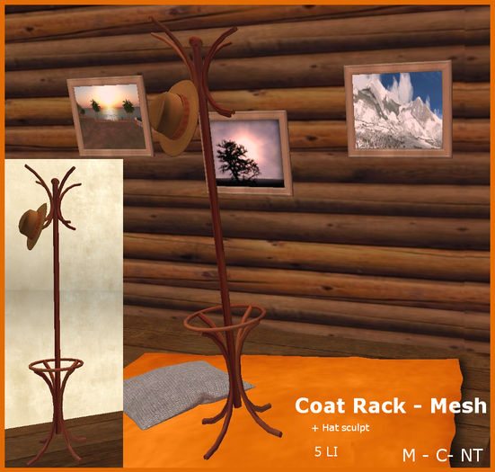 Coat Rack + Hat