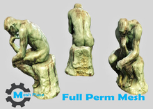 Mesh Place - The Thinker Statue - Full Perm Mesh