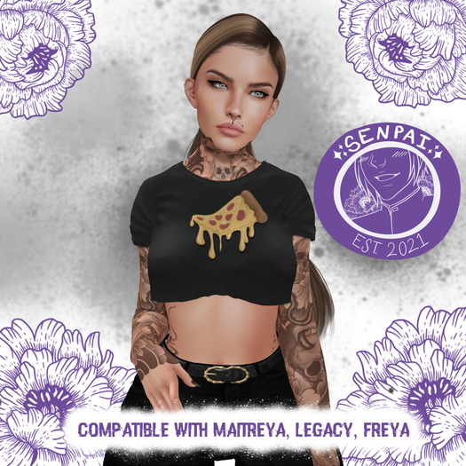 .Senpai. Pizza Crop T Fatpack 